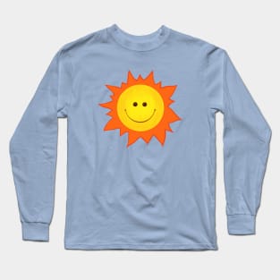 Cute Happy Smiling Sun Long Sleeve T-Shirt